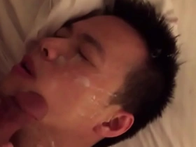 Gay Asian couple’s hot and steamy sex session
