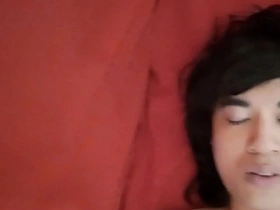 A young and smooth skinned Asian boy masturbates in this amateur video.