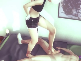 Japanese femboy star Alan’s naughty escapades in erotic manga and anime-style porn