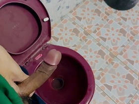 Masturbating in a Bangkok street food shop stall