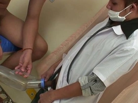 Thai twink pees his way to pleasure