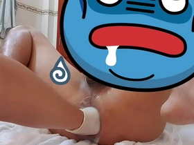Gay man explores intense pleasure of anal fisting again