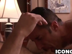 Nick's big dick fills up his husband's eager ass with cum