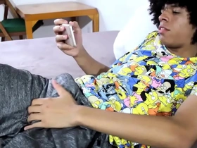 Young stud gets dominated by hung APP's boyfriend in gay anal sex