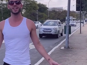 A street encounter of rough anal play and sexy POV shots