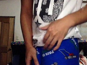 Filipino jock gets naughty and jerks off
